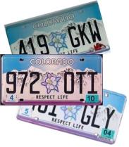 My Prius has a beautiful license plate like these...